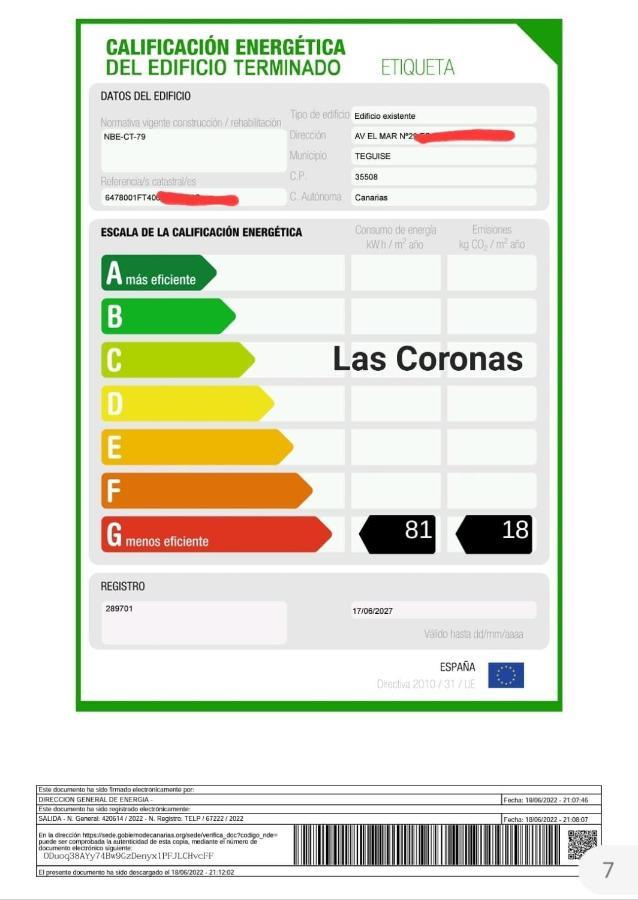 Vivienda Vacacional Las Coronas 48 Costa Teguise Kültér fotó